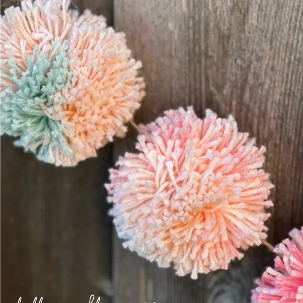 Colorful Pom Pom Garland
